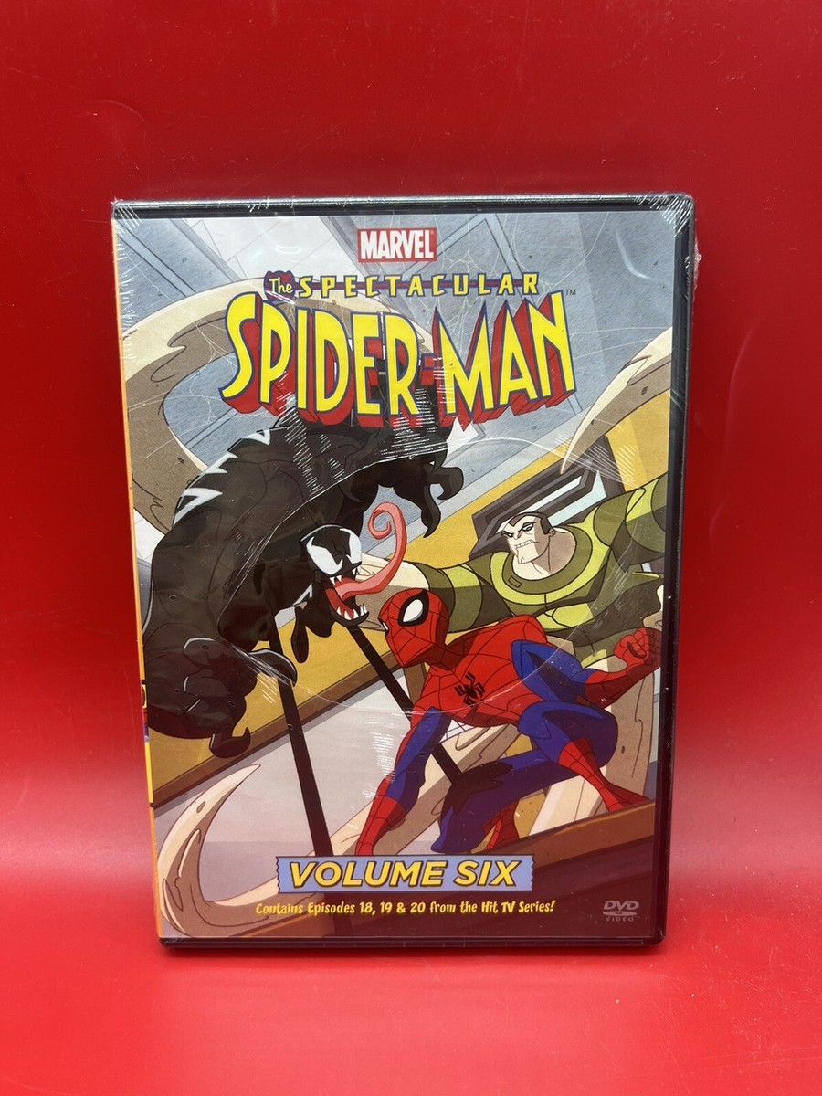 The Spectacular Spider-Man: Volume 6 (DVD, 2009) New/Sealed