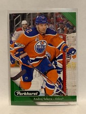 #94 Andrej Sekera Edmonton Oilers 2017-18 Parkhurst Hockey Card