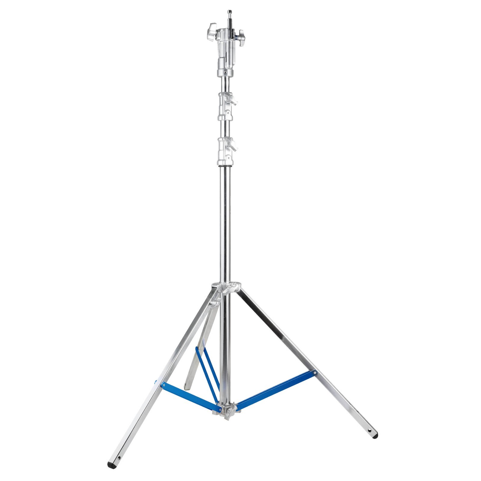322cm Dual-Riser Stainless Steel Junior-Pin Combo Stand with Levelling Leg
