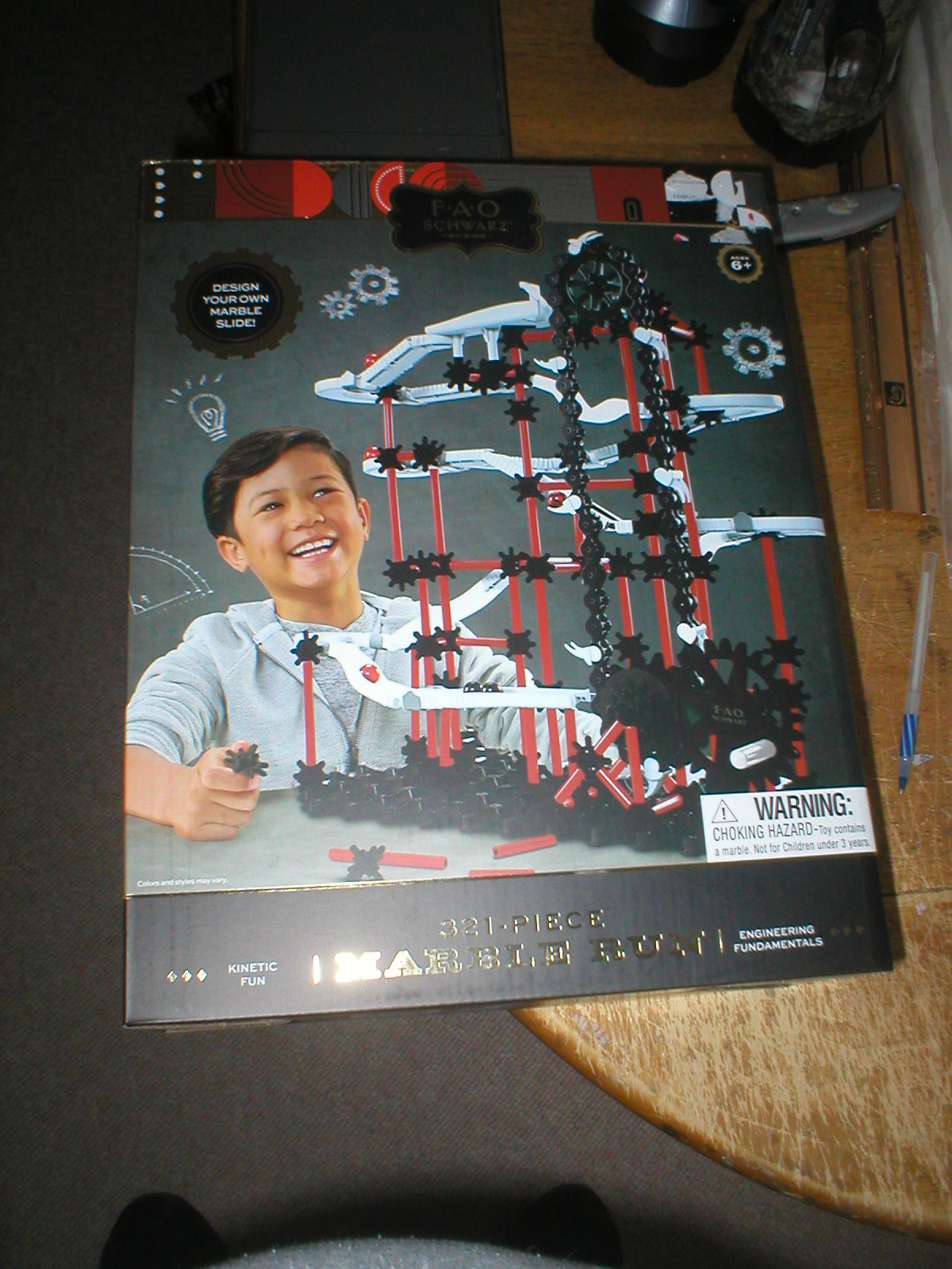 321 piece marble run