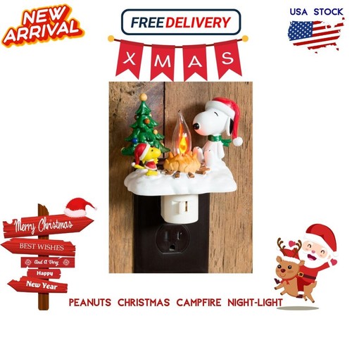 Peanuts Christmas Campfire NightLight eBay