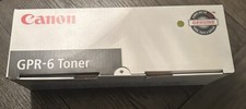 Genuine OEM Canon GPR-6 Black Toner 6647A003 AA  2200 2220 2800 3300 C196