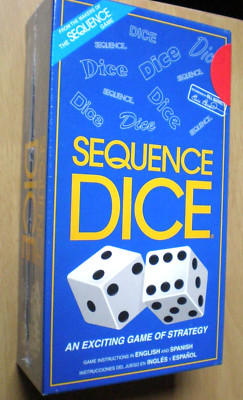 Sequence Dice - An Exciting Game of Strategy by Jax - It's Sequence w Dice 1999