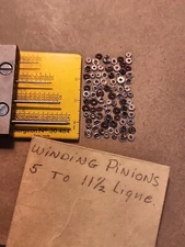 Lot Of 85 5L To 11-1/2L Winding Pinions Parts Repairs Spares