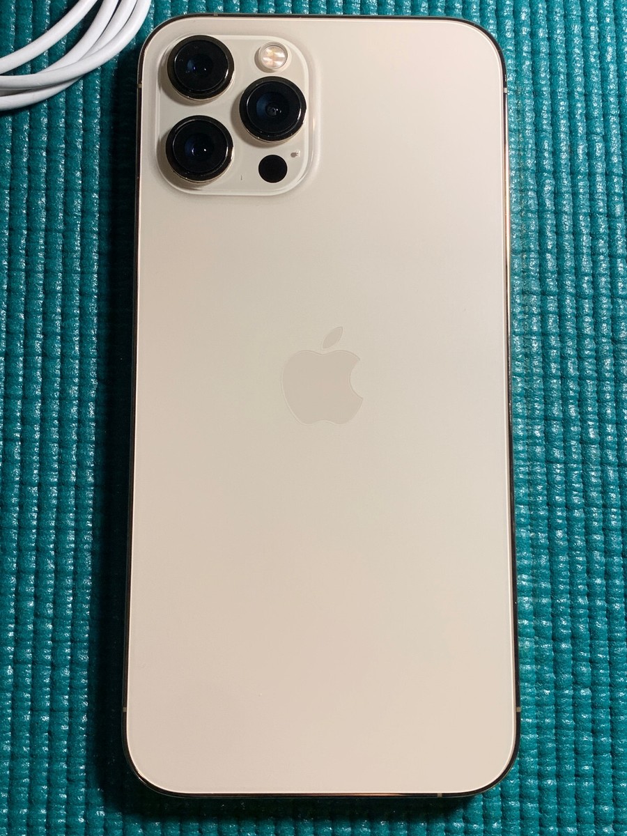 Apple iPhone 12 Pro Max- 256GB - Gold (Unlocked) (CDMA + GSM