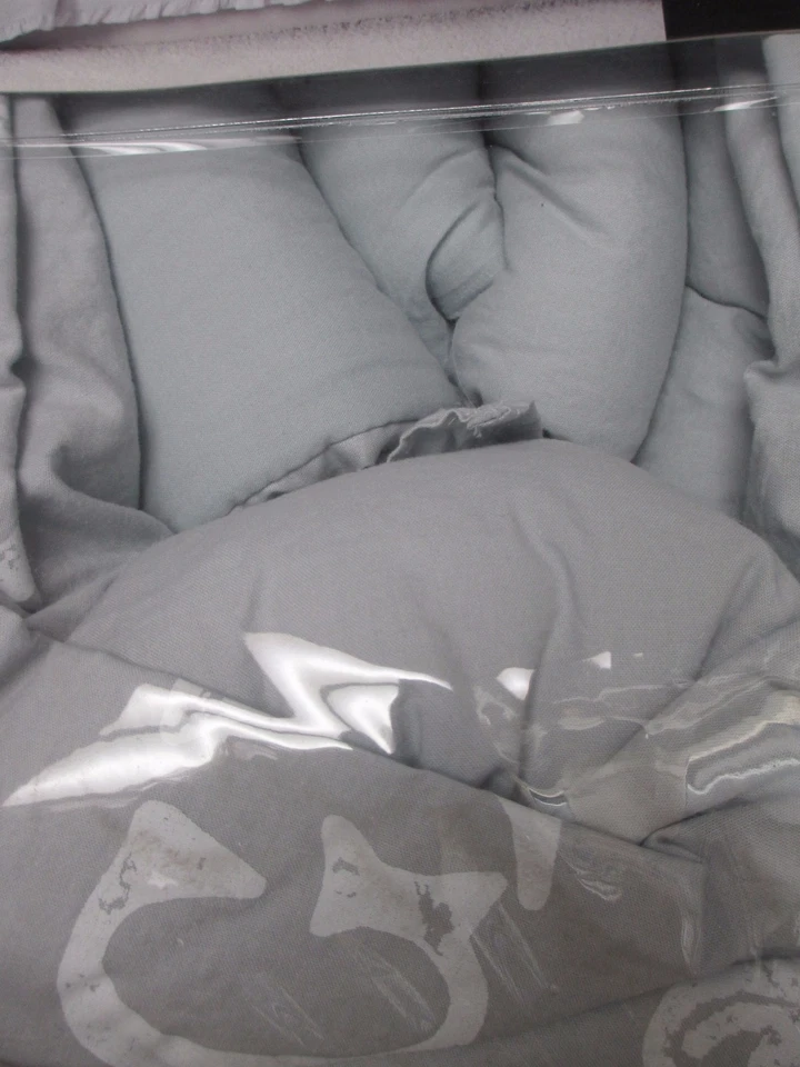 Juego de edredón con volantes TAHARI 4 piezas azul blanco París casa francesa Shabby - Queen Foto 4 de 4