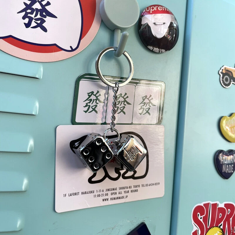 Stussy металлический кости брелок новый - Изображение 2 из 4