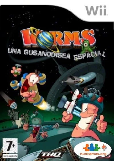 Worms: Una Gusanodisea Espacial | Exclusivo Wii | PAL España ES | Completo