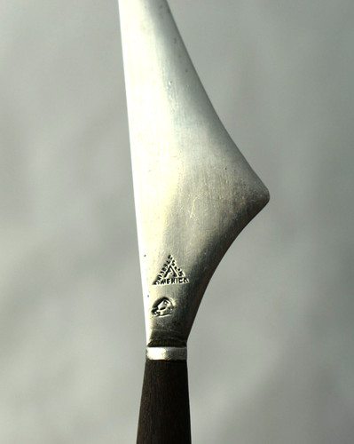 Vintage MCM Taxco Sterling Letter Opener Rosewood Handle