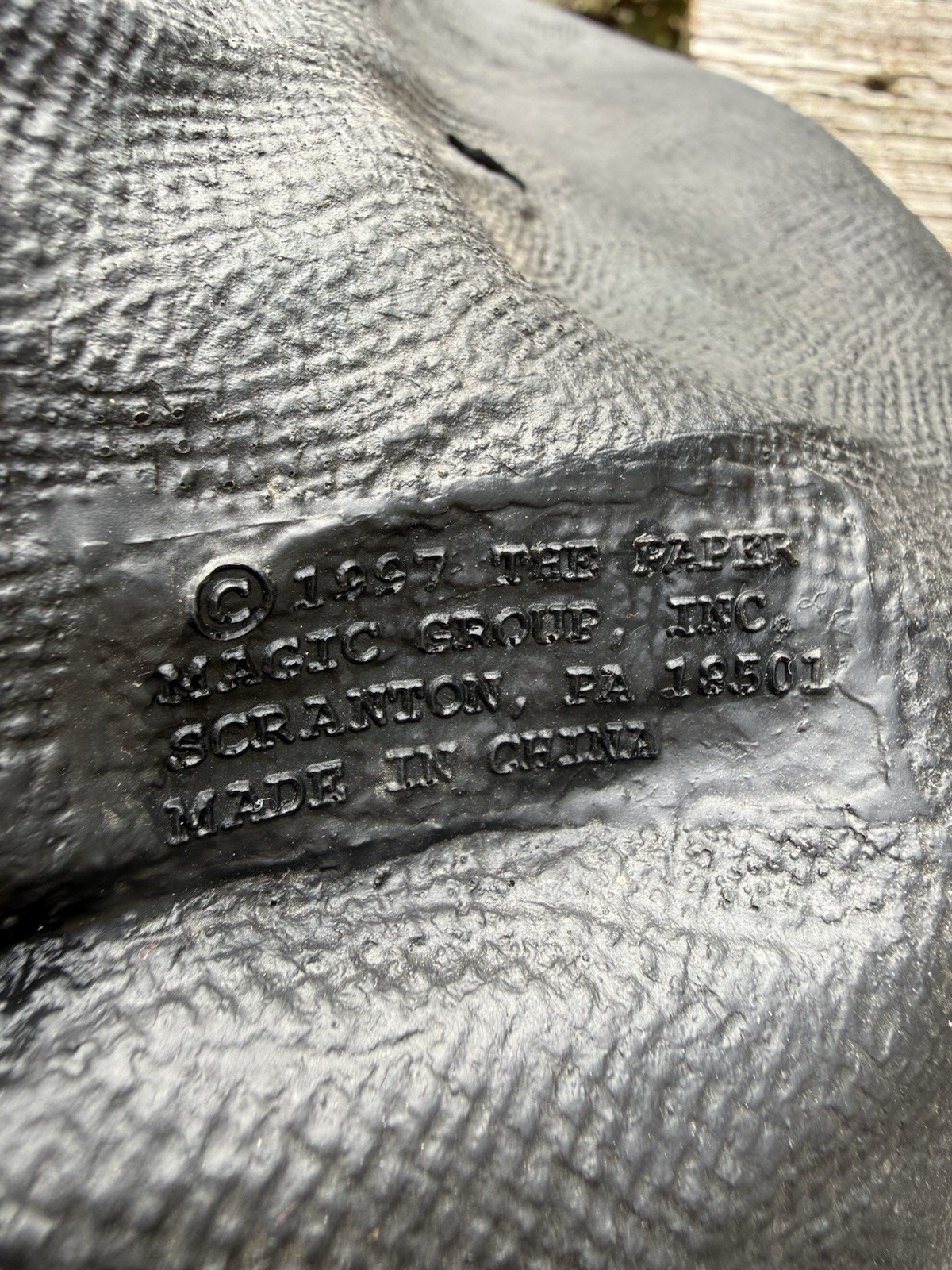 Grim Reaper Latex Halloween Mask 1997 The Paper Magic Group Adult Scary Full