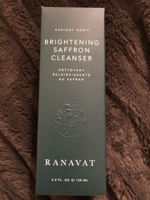 RANAVAT Brightening Saffron Cleanser, 4 Fl Oz/120 Ml NEW/BOX