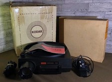 Kodak Carousel 750 Slide Projector With Remote, Trays, Bulb-Tested and Working 