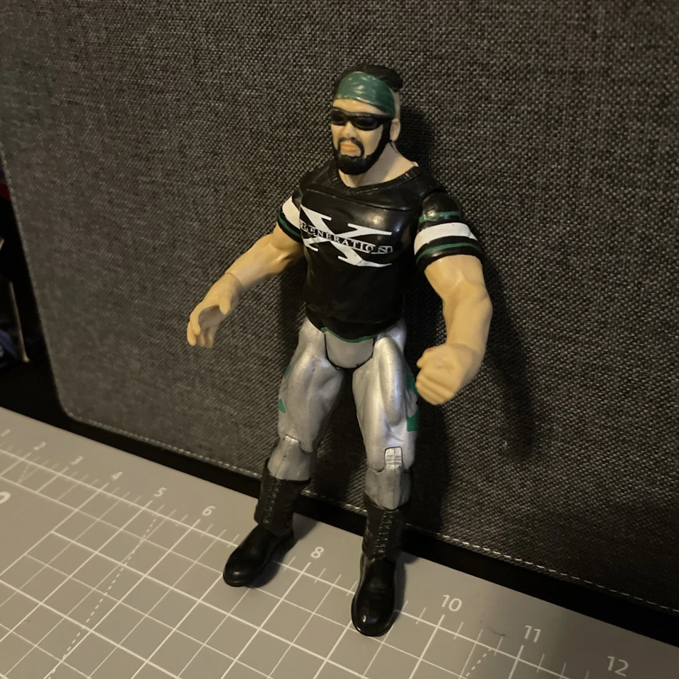 1999 Jakks Pacific WWF/WWE Titan Tron Live X-Pac Figure DX Survivor Series 1 - Image 3 of 4