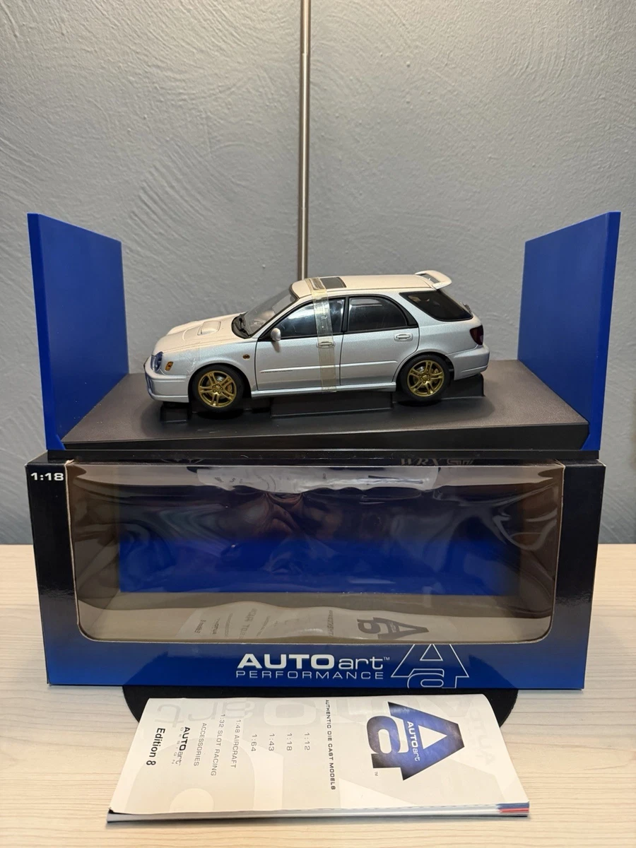 AUTOart Subaru 1:18 Scale Contemporary Manufacture Diecast Cars