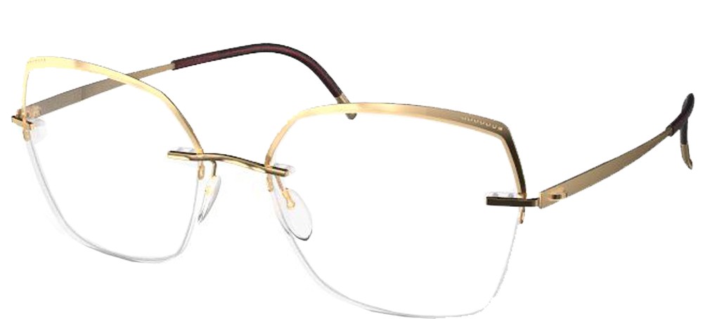 Occhiali da Vista Silhouette ARTLINE 5546/JU KT PLATED GOLD 55/17/0 donna