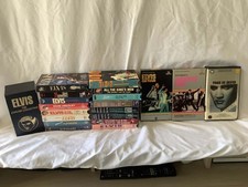 Elvis Presley Lot of 22 VHS Tapes Movies Specials Concerts