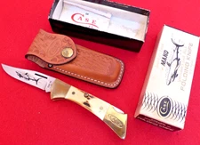 Case XX USA 158 LSSP  10 dot 1980 Mako STAG Lockback mint in box knife