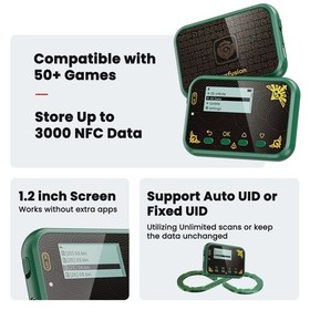NFC Emulator for Animal Crossing, Zelda - Green