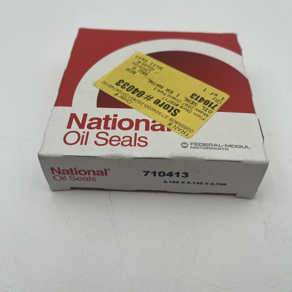 Sello de husillo de eje National 710413 Foto 2 de 4