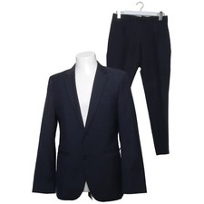 Hugo Boss, Anzug, Größe: 46, AerinS, Viskose/Wolle, Blau, Einfarbig #NWE