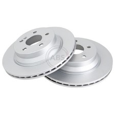 2x Bremsscheibe hinten für Mercedes GLK-Klasse X204 | 26214495