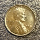 1911 P Lincoln Wheat Small Cent Circulated BN US Coin Uncertified