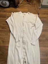 Rare Vintage Antique COOPERS Mens Cotton One Piece Union Suit Underwear XL John