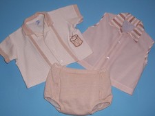 Carter's baby boys VTG "3 PC SET"...12 MTH...50's-60's era