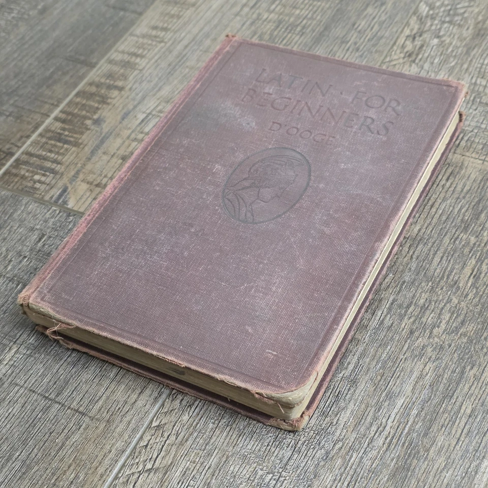 Latin for Beginners by Benjamin L. D'ooge  Vintage 1911 Hardcover Ginn & Co - Image 2 of 4