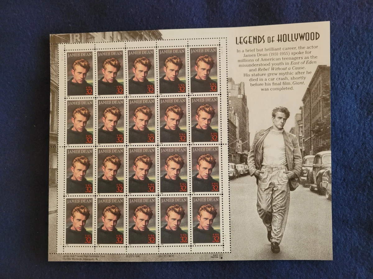 James Dean Stamp Sheet for sale | eBay