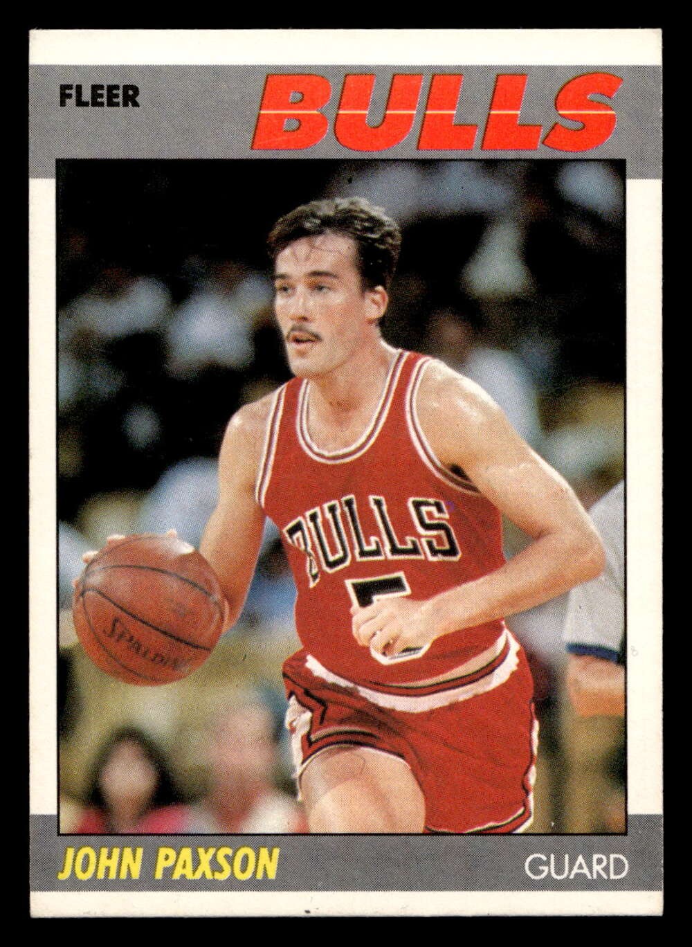1987-88 Fleer #83 John Paxson Near Mint RC Rookie Bulls Basketball