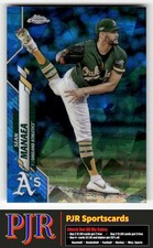 Sean Manaea 2020 Topps Chrome Sapphire Edition #558 Oakland Athletics