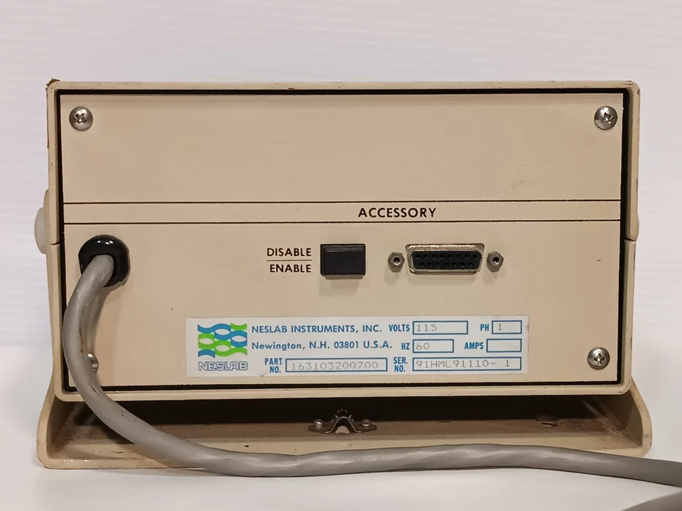 NESLAB Instruments RTE-110 Refrigerated Recirculating Chiller part #163103200700 - Image 4 of 4