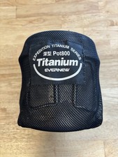 Evernew Titanium Backpacking Pots (2) 1L & 750ml