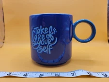 Tabitha Brown - Take Care Of Yourself 16oz Coffee Tea Mug/Cup Blue