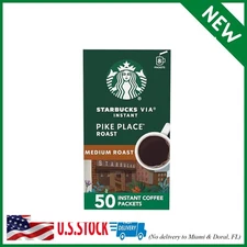 Starbucks VIA Instant Coffee, Medium Roast Coffee, Pike Place Roast, 100% Arabic