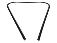 Schlitzrohr / Kantenschutz Beinschild, Schwarz FüR Lml, Vespa PX80-200