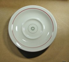 Monon Railroad China Bouillon / Coffee Top Logo Saucer CILRR Hoosier