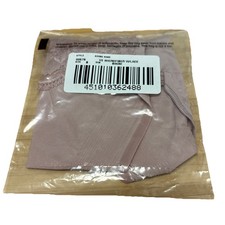 NWT SOMA SIZE S VANISHING EDGE MICROFIBER W/ LACE BIKINI PANTIES ADOBE ROSE