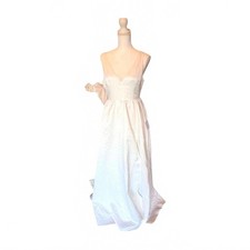 Lulus Gown Dress White Size S