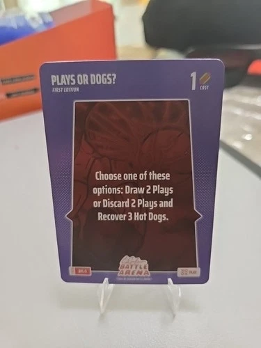 2026 Bo Jackson Battle Arena Draw Bonus Play Foil SSP BPL-5 “PLAYS OR DOGS?”