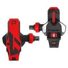 TIME XPRO 12 ROAD ICLIC FREE + TACCHETTI asse titanio e corpo in carbonio ROSSO/NERO