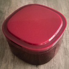 Tupperware® ► 700 ml Skyline Vorratsdose | Behälter | Transparent / Rot ◄ NEU