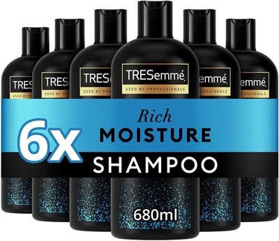 TRESemme Rich MoistureFeuchtigkeitsspendendes Shampoo Vitamin E alle Haartypen - 6x680ml