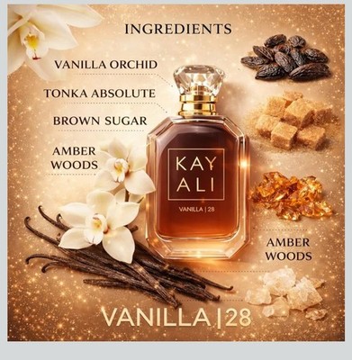 KAYALI Vanilla 28 Eau de Parfum 100 ml / 3.4 fl oz Vanilla Scent