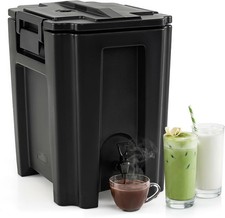 13.2 Gal Insulated Beverage Dispenser Hot  Cold Drink Dispenser Coffee Shops