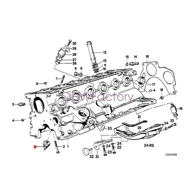 #ad #ad 1261756848 2007 for BMW 525i 530i 530xi M5 OEM Engine Oil Pressure Switch Sensor $19.50