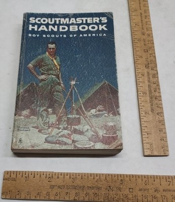 1961 - SCOUTMASTER'S HANDBOOK - BOY SCOUTS OF AMERICA - listing #8147
