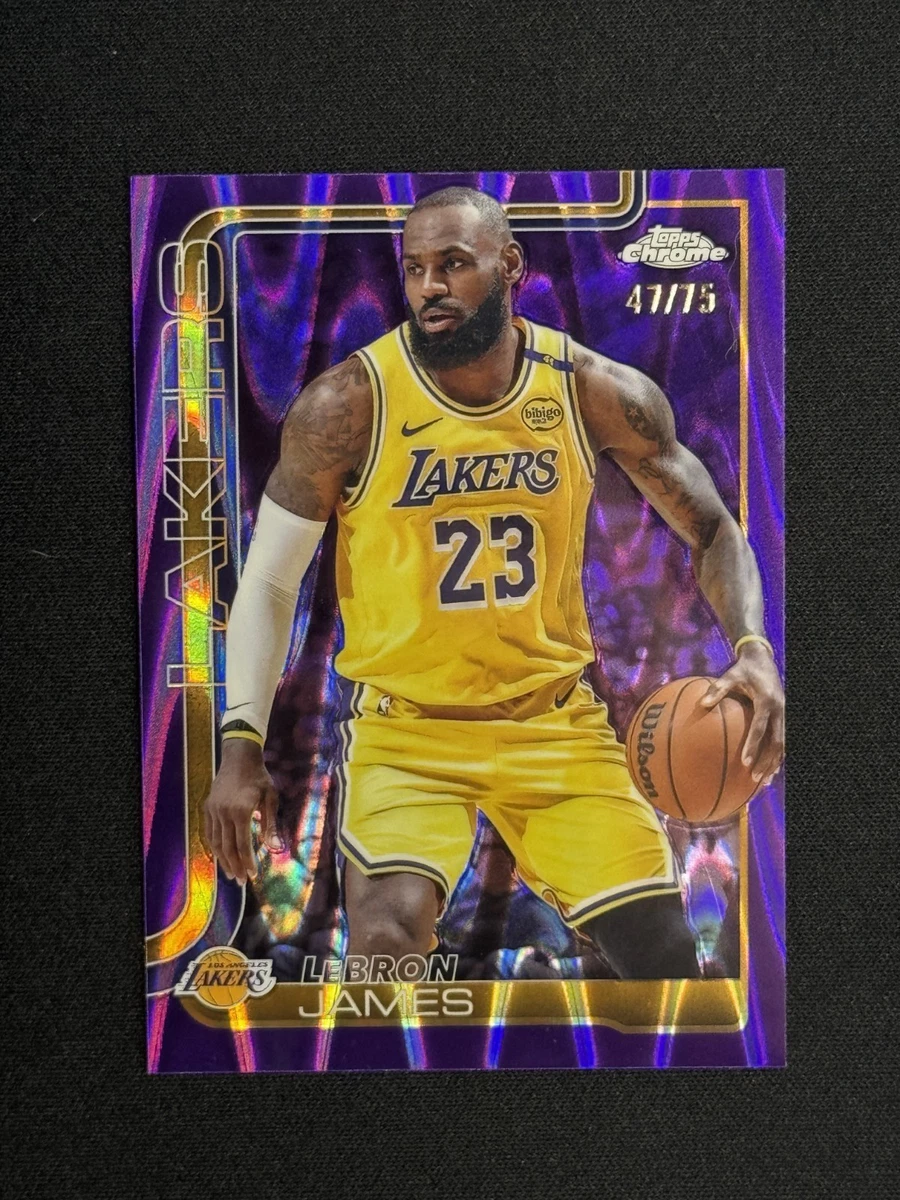 Topps Finest LeBron James Sports Trading Cards & Accessories for