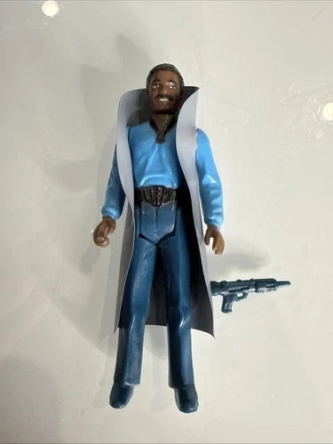 Vtg Star Wars Lando Calrissian Complete Action Figure 1980 HK Kenner Teeth